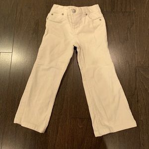 Ralph Lauren cream corduroy pants